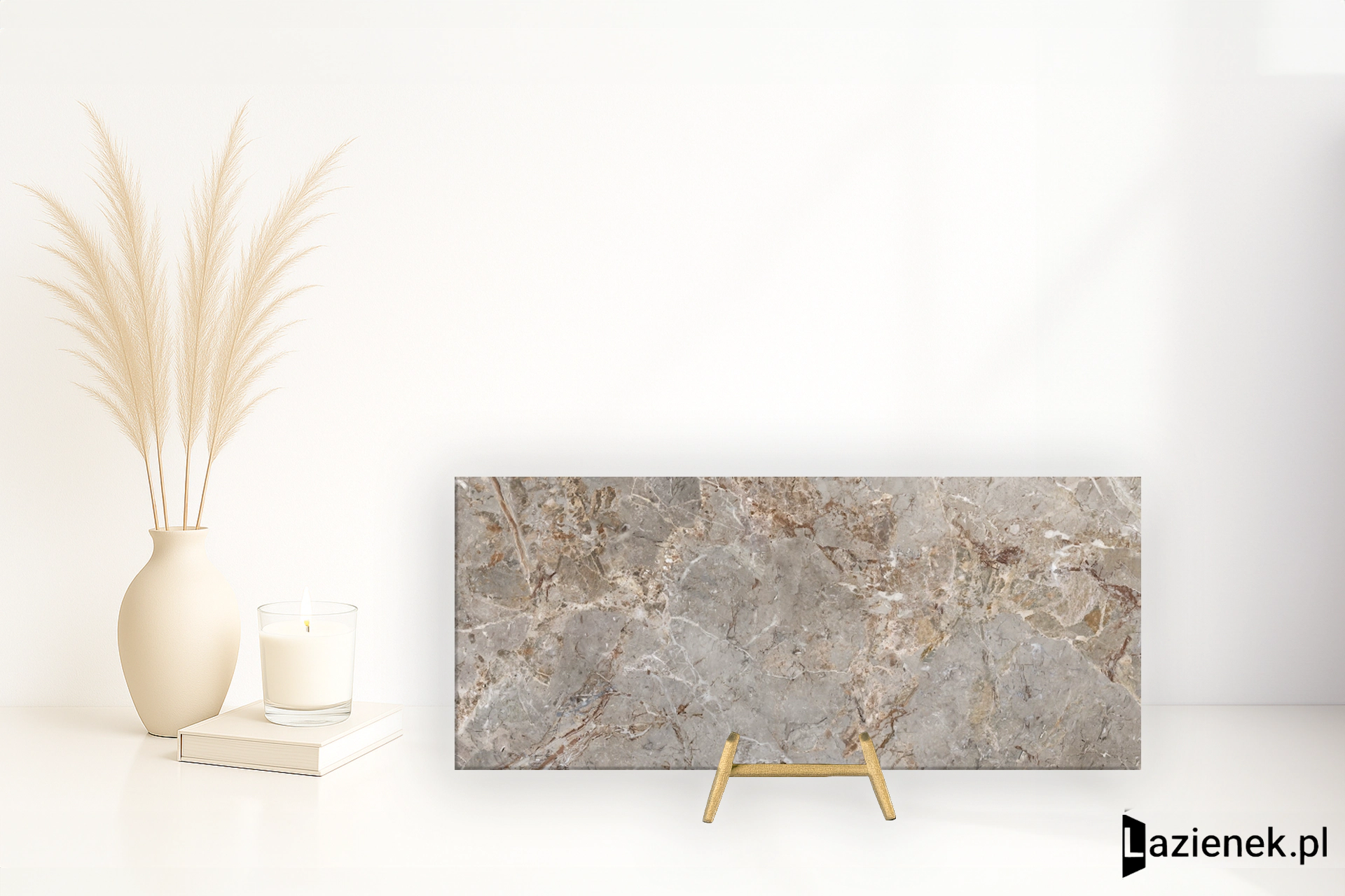 La Fabbrica Ava Breccia Argentum Breccia Argentum matowa 120x280 cm gr. 6 mm - płytka rektyfikowana / (L)163012